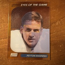 1999 Topps Stadium Club Chrome Eyes of the Game Peyton Manning #SCCE25 HOF picture