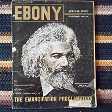 Ebony Magazine September 1963 Special Issue Emancipation Proclamation Douglass picture