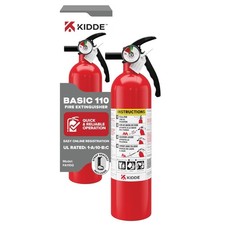 Kidde Basic 110 Fire Extinguisher for Home, 1A10BC, FA110G, 1 Pack picture