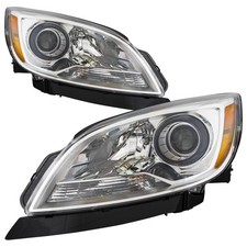Headlights CAPA Certified Left And Right Pair For 2012-2017 Buick Verano Halogen picture