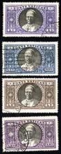 Vatican Stamps # 28-31 Used XF Scott Value $149.00 picture