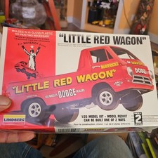 Lindberg Little Red Wagon Model Kit 1/25 Scale 1993 picture