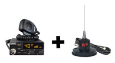 President Ted FCC 40 Channel AM/FM 12V CB Radio + K30 35