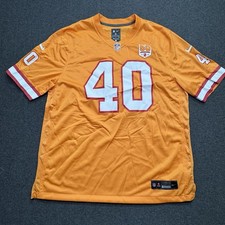 Nike Mike Alstott #40 Tampa Bay Buccaneers 50th Anniversary Jersey XL Orange picture