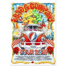Deaad and Company 2021 Tour Concert Poster Wall Art Unframed 24x36 picture