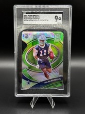 2021 Panini Spectra #185 Micah Parsons Neon Green Die Cut #30/30 picture