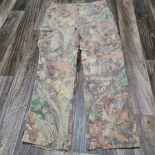 Spartan Outdoors Men's Camo Timber Advantage Realtree Cargo Pants Size Large picture