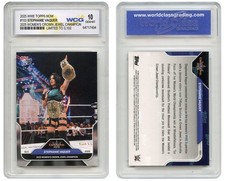 2025 WWE Topps STEPHANIE VAQUER Crown Jewel CHAMPION Card #103 - GEM-MINT 10 picture