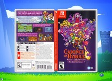 Cadence of Hyrule Zelda COVER ART: Replacement Insert / Case for Nintendo Switch picture