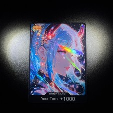 CUSTOM DON One Piece CCG Proxy Fan Art Card - Yamato (Laser Foil Holo Front) picture