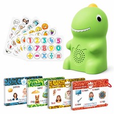 KOKODI Dinosaur Talking Pen with Phonics Cards, Autism Sensory Red picture