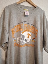 Vintage 1998 Tennessee Volunteers National Champions T-Shirt XL New picture