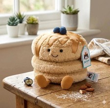 Jellycat Amuseables Fran Pancakes Soft Plush Stuffed Toy Gift picture