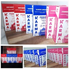 Karma Probiotic Drink Mix 6-Pack Boxes & Variety Lots - 36 Total Sticks 10/2026 picture