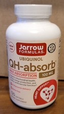 Jarrow Formulas Ubiquinol QH-Absorb Softgels, 100mg, 120ct 8/28+ picture