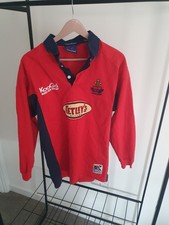 Vintage Kooga Llanelli Rugby Union 2001 Jersey Shirt Long Sleeved Mens Size M #Q picture