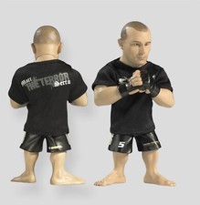 Matt Serra Round 5 UFC World Of MMA Action Figure Limited Edition - LOOSE picture