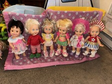 1990 Galoob Dolls Baby Face Dolls Lot Of 6: #1, #2, #2,#6, #8 #20 picture