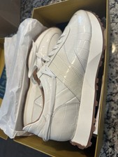 RHUDE WHITE CROC RUNNER Size 11 Brand New In Box Never Used picture