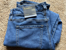 NWT Style & Co. Womens Straight Jeans High Rise Slimming Pocket 14W - RV $49.50 picture