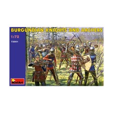 MiniArt Historical Mini 1/72  XVth Century Burgundian Knights and Arche VG+/NM picture