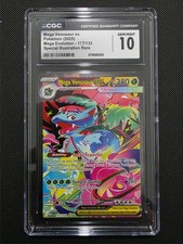 CGC 10 GEM MINT Mega Venusaur ex 177/132 Me01: Mega Evolution Holo picture