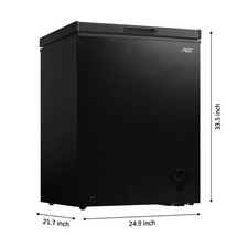 Arctic King Black Chest Freezer 1-5 ft³ Manual Defrost Basket ARC050S0AR picture