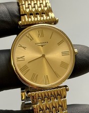 Longines La Grande Classique L4.635.2 Gold-Plated Men's 33mm Luxury Watch picture
