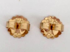 1/20 14k Gold Filled Extra Large 10mm Earring Backs Monster Size Heavy Duty picture