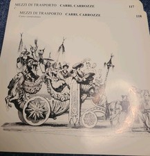 Vintage Manzoni Notizie Mezzi Di Trasporto Italian Print Collection 1970 Rare picture