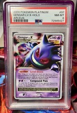 PSA 8 Gengar Lvl X #97 Arceus Platinum Pokemon picture