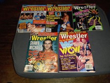 5 The Wrestler Magazines December July 1998 August 1996 February 1992 June 1987 picture