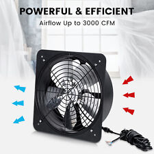 Air Vent Gable Mount Power Attic Ventilator Battery Fan 3000CFM up to 4400 sq ft picture