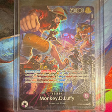 One Piece CCG Monkey D. Luffy OP05-060 Leader Foil (PSA Mag) Eng 5000 picture