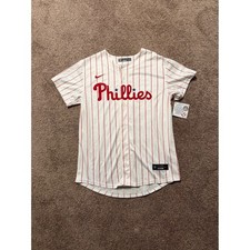 Nike MLB Philadelphia Phillies Pinstripe Jersey - Brand New With Tags picture
