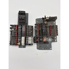 Federal Pacific FPE Stab-Lok Circuit Breaker Lot 2 Panels Main 15A 20A 50A 100A picture