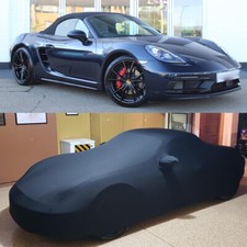 Car Cover Indoor Stretch Dust-proof Custom Fit For Porsche 718 Boxster 2017-2022 picture