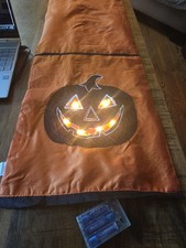 Pier 1 Imports Halloween Jack O' Lantern Table Runner picture