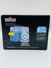 Braun 3in1 ShaverCare Clean & Renew Refill Cartridges 6 Pack CCR6 picture