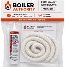 Central Boiler Door Rope Seal Kit Fits CL4030 CL5036 CL6048 Replaces Part 363 picture