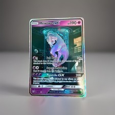 Mewtwo GX 78/73 Shining Legends Secret Rare Full Art Holo GX HP 190 picture