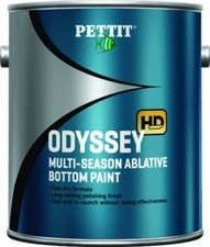 Pettit 1807G Odyssey HD Ablative Antifouling Bottom Paint - Black Gallon picture