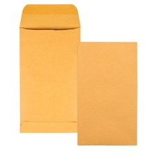 Quality Park 5 1/2 Coin Envelopes, 3 1/8 x 5 1/2, Gummed, Small Parts, Jewelry picture