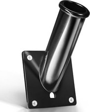 Anley Flag Pole Mounting Bracket 45 Degree Angle with Hardwares Aluminum 1.25