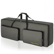 76-Key Padded Keyboard Gig Bag Portable Foldable Piano Keyboard Case Bag For ... picture