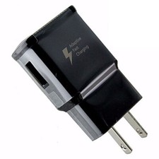 Black Universal USB Wall Charger Plug Adapter Wall Charger Plug for Samsung US picture
