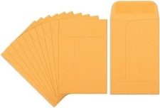 10 Kraft Coin / Seed Envelopes 2.25