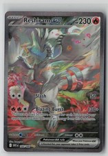 Reshiram ex 166/086 Holo Special Illustration Rare White Flare Near Mint CR34 picture