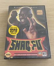 SHAQ FU (Sega Genesis, 1994) New Factory Sealed w/ Music CD EA Vintage Game picture