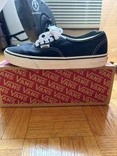Vans Authentic Black and White EUC - Men’s Size 7 picture